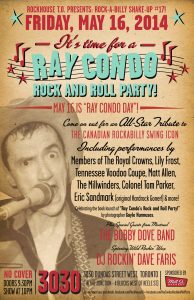 Rock-A-Billy Shake-Up Ray Condo Day, May 16, 2014 Poster